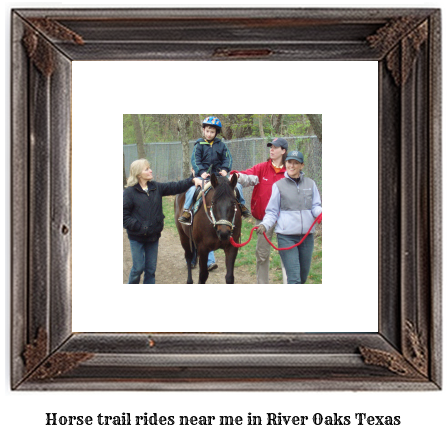 horse trail rides near me in River Oaks, Texas